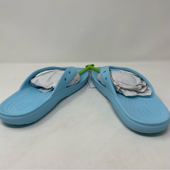 New Crocs Unisex Classic Flip Flop Sandal Arctic M5/W7 207713-411 - Picture 4 of 6